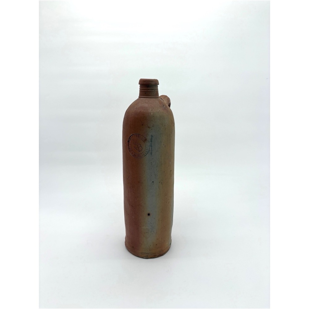 Antique German Stoneware Bottle Victoria Brunnen Oberlahnstein Mineral Water V8